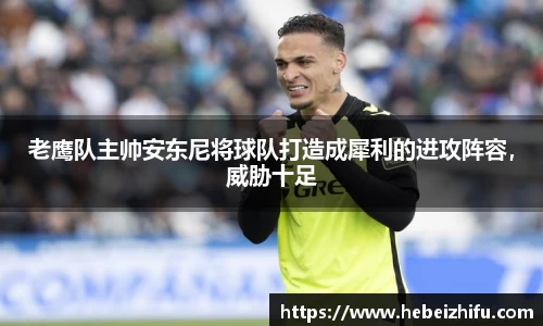老鹰队主帅安东尼将球队打造成犀利的进攻阵容，威胁十足